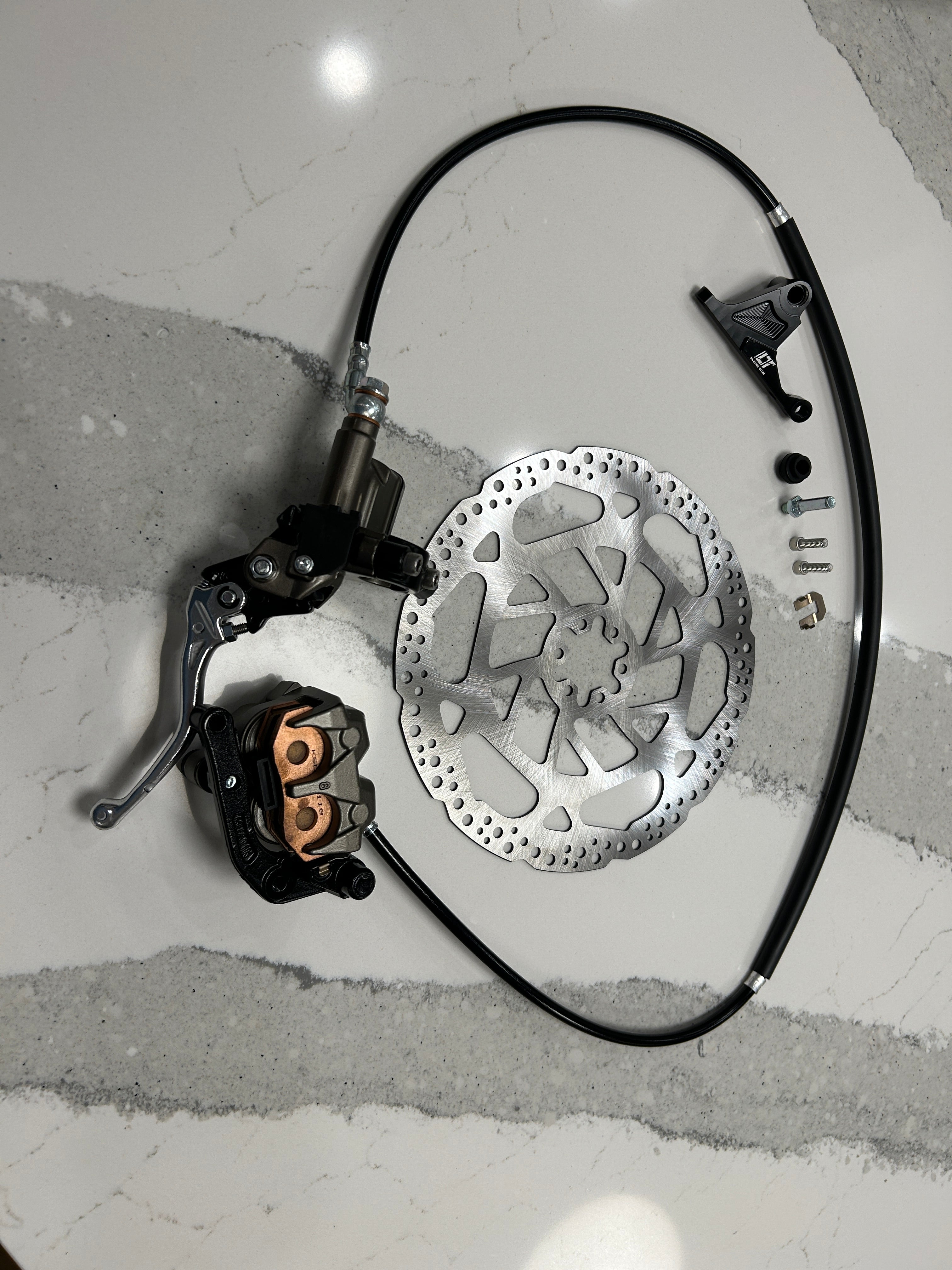 Front Ultra Bee Brake Kit V2 - Eride Pro S/SS (2.0-3.0 & SR) (pre order around 2 weeks to ship)