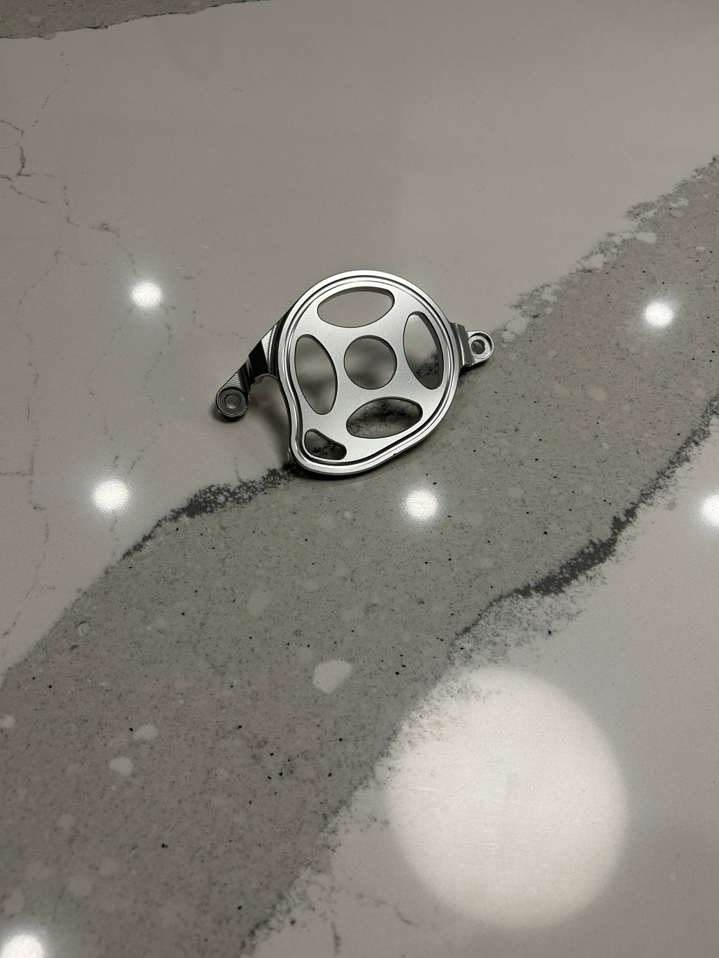 Silver Motor Cover - Surron LBX, Eride 2.0 3.0.  (pre order around 2 weeks to ship )