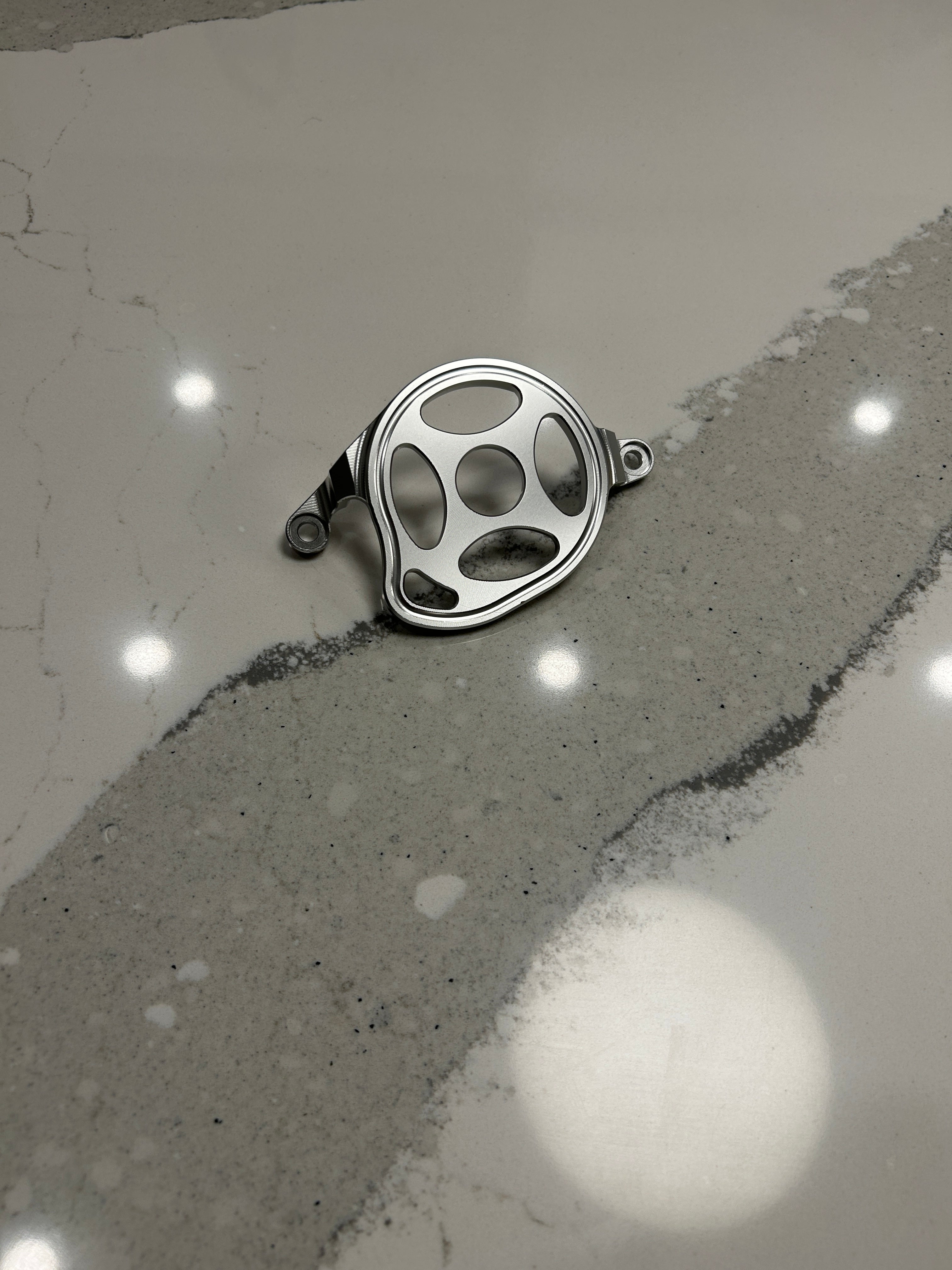 Silver Motor Cover - Surron LBX, Eride 2.0 3.0.  (pre order around 2 weeks to ship )