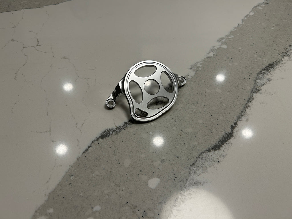 Silver Motor Cover - Surron LBX, Eride 2.0 3.0.  (pre order around 2 weeks to ship )