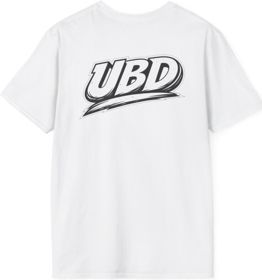 UBD white t-shirt